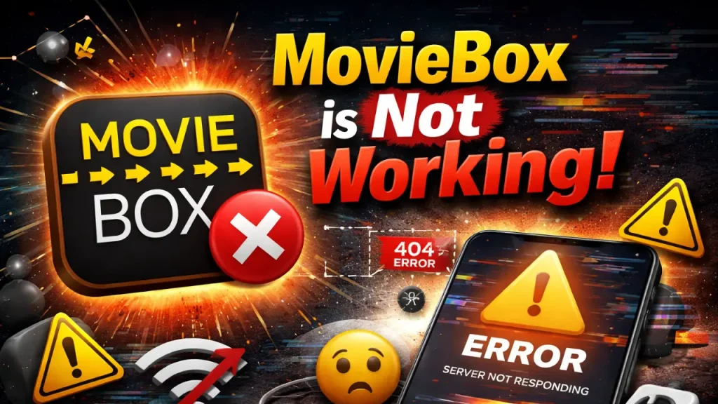 Error MovieBox Not Working