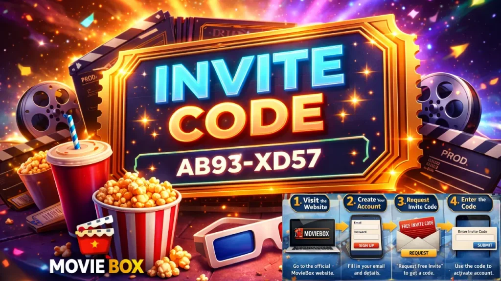 Join MovieBox Get Invite Code